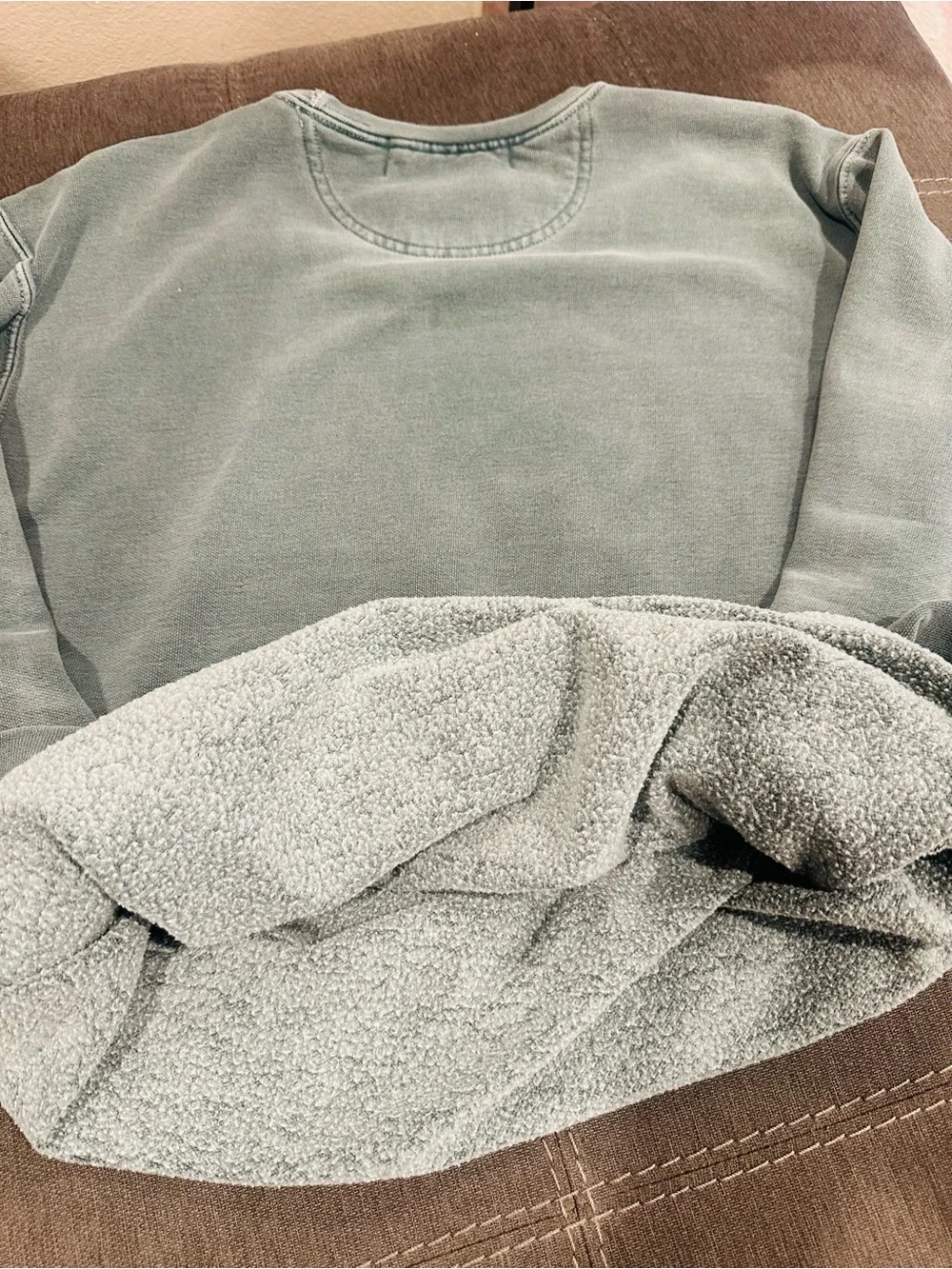 Darc Sport Green Marble OHANA Crewneck Sweatshirt - Picture 7 of 7